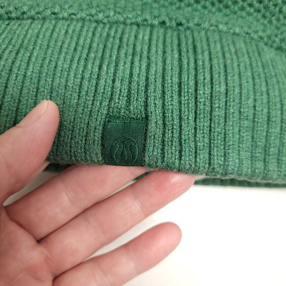 Lululemon Fleece Lined Knit Beanie & Mittens Hat  One Size - Picture 3 of 6
